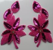 Sequin applique #SA-05-pink